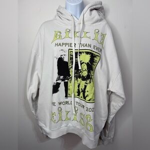 Billie Eilish Happier Than Ever World Tour Hoodie 2022 Size XL
